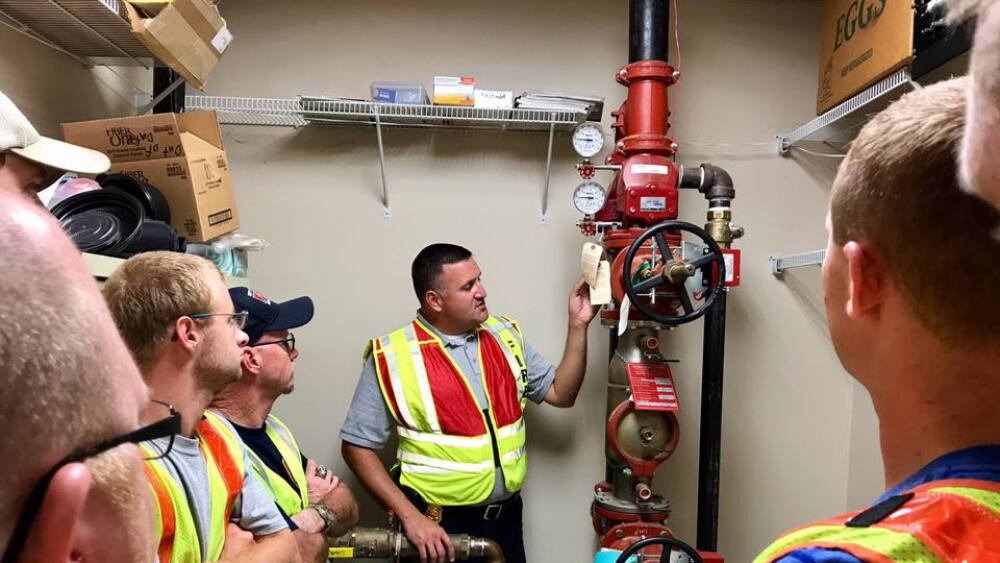 Firefighting Open Water Relay Responding to waterflow alarms: A step-by-step guide