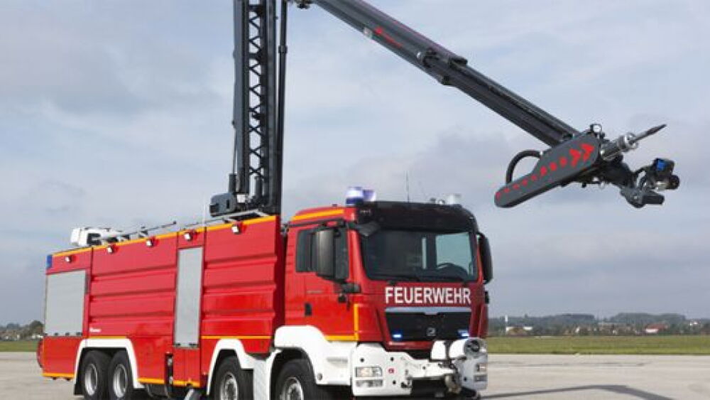 Live Fire Rig Fire rig concept could put fast water on attic fires