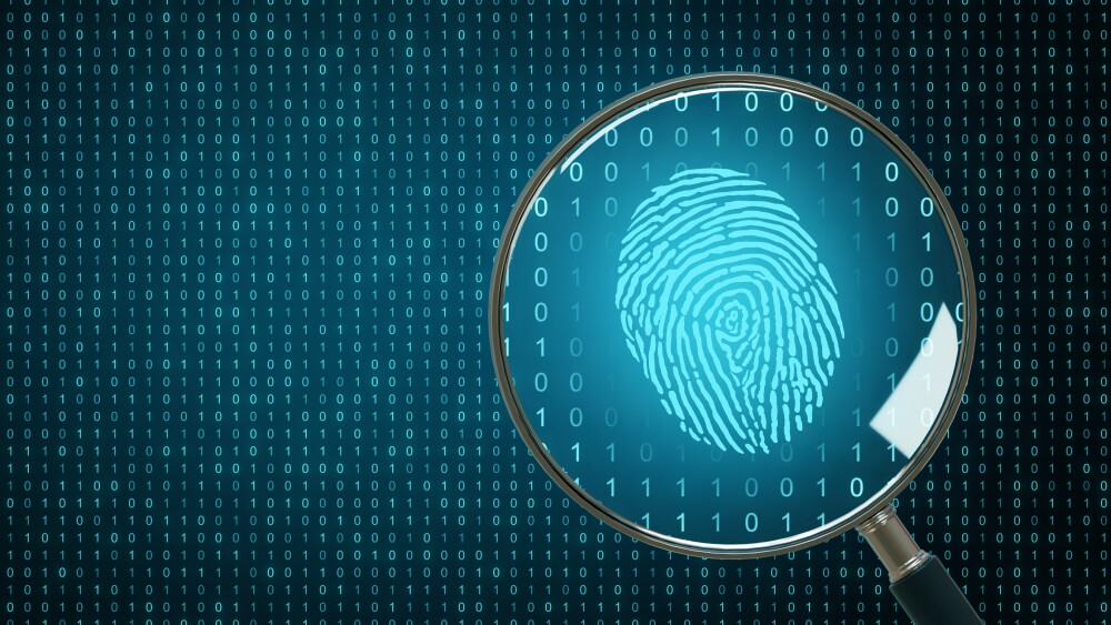 Biometrics and computing backdrop