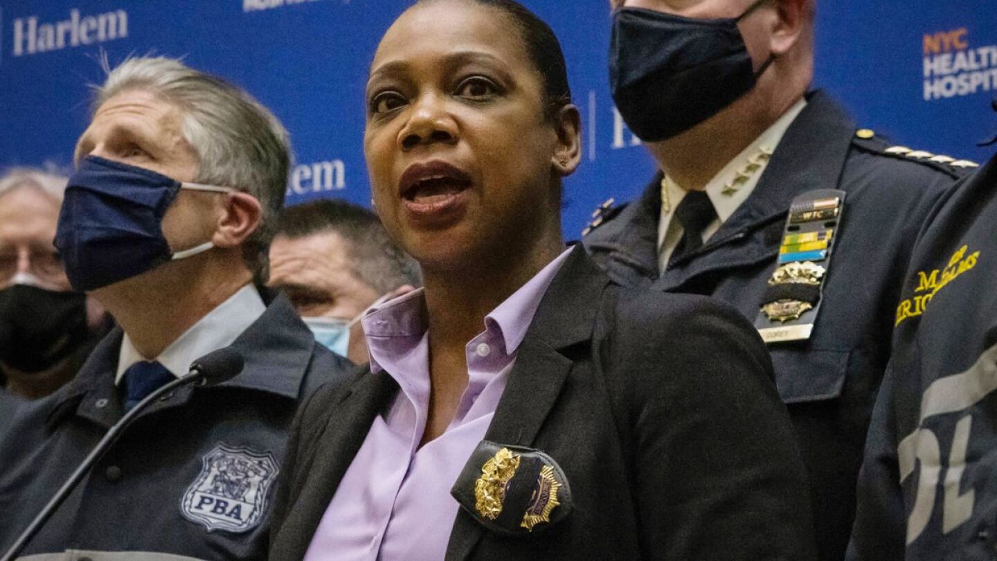 New York City Police Commissioner Keechant Sewell