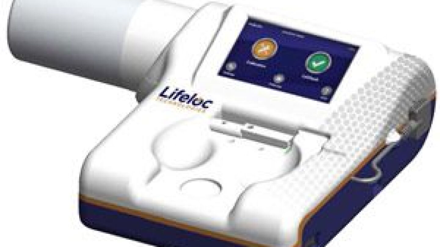 Easycal Sensor Lifeloc Technologies Introduces the EASYCAL®, an Automatic Calibration ...