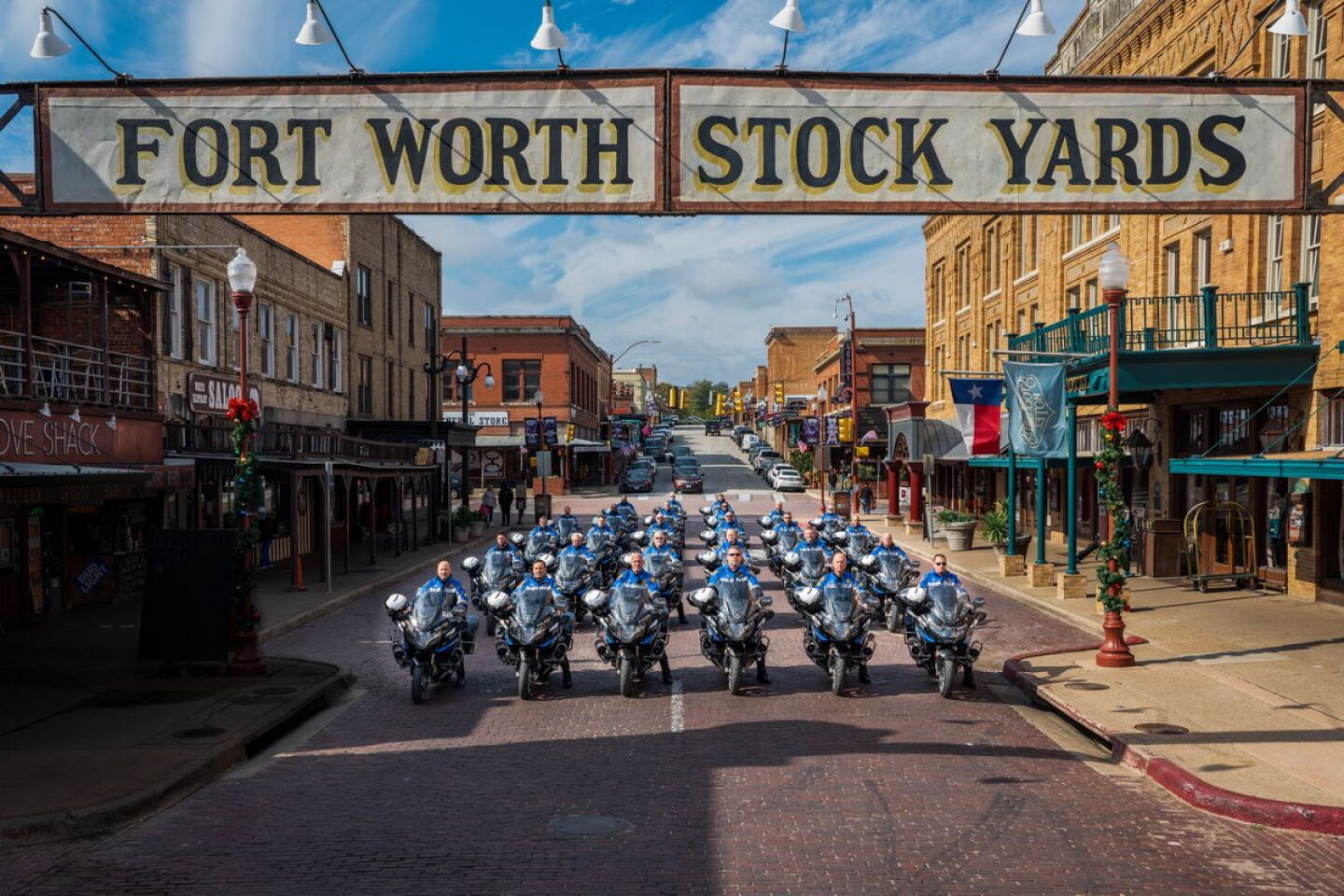 Fwpd Sort. Unit Photo of the Week: A herd of motor cops in Texas’ Cowtown