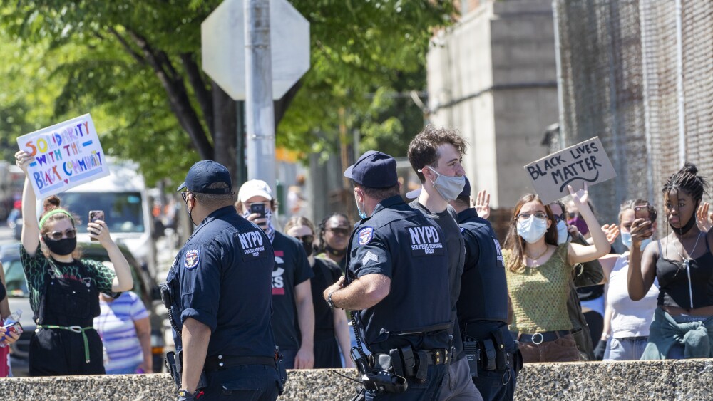 Minneapolis Police Death Protest New York