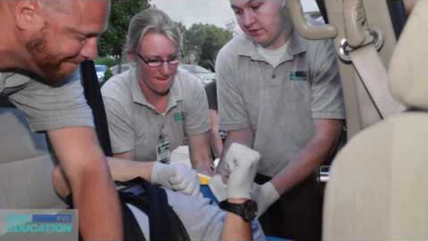 Visual tour of EMT training