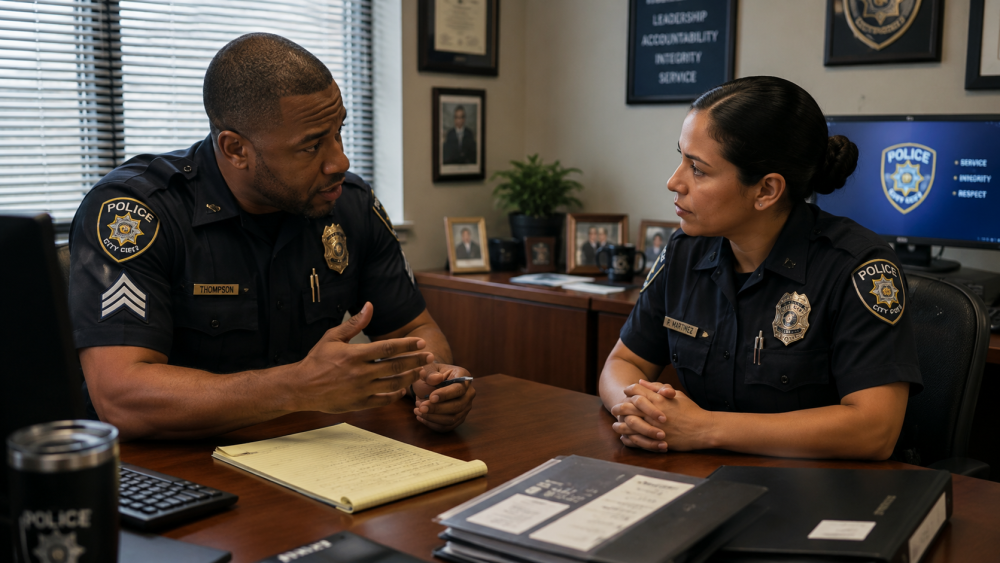 Police Supervisor Command How police supervisors can conduct effective performance evaluations