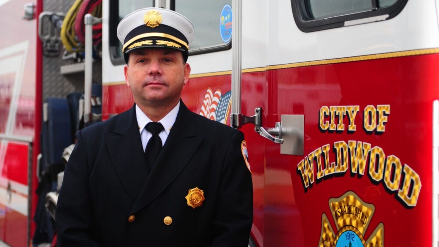 Distinguished Fire NFFF names retired Wildwood Fire Chief Daniel Speigel Glatfelter ...