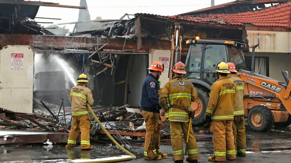 How to battle a strip mall fire