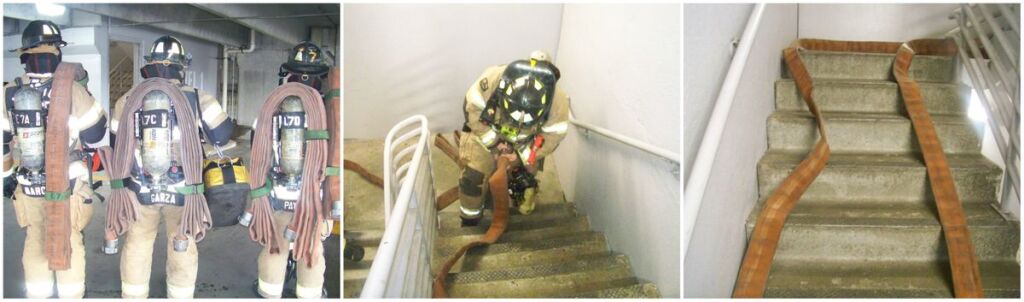 High-rise and mid-rise firefighting: Fire attack and stairwell operations