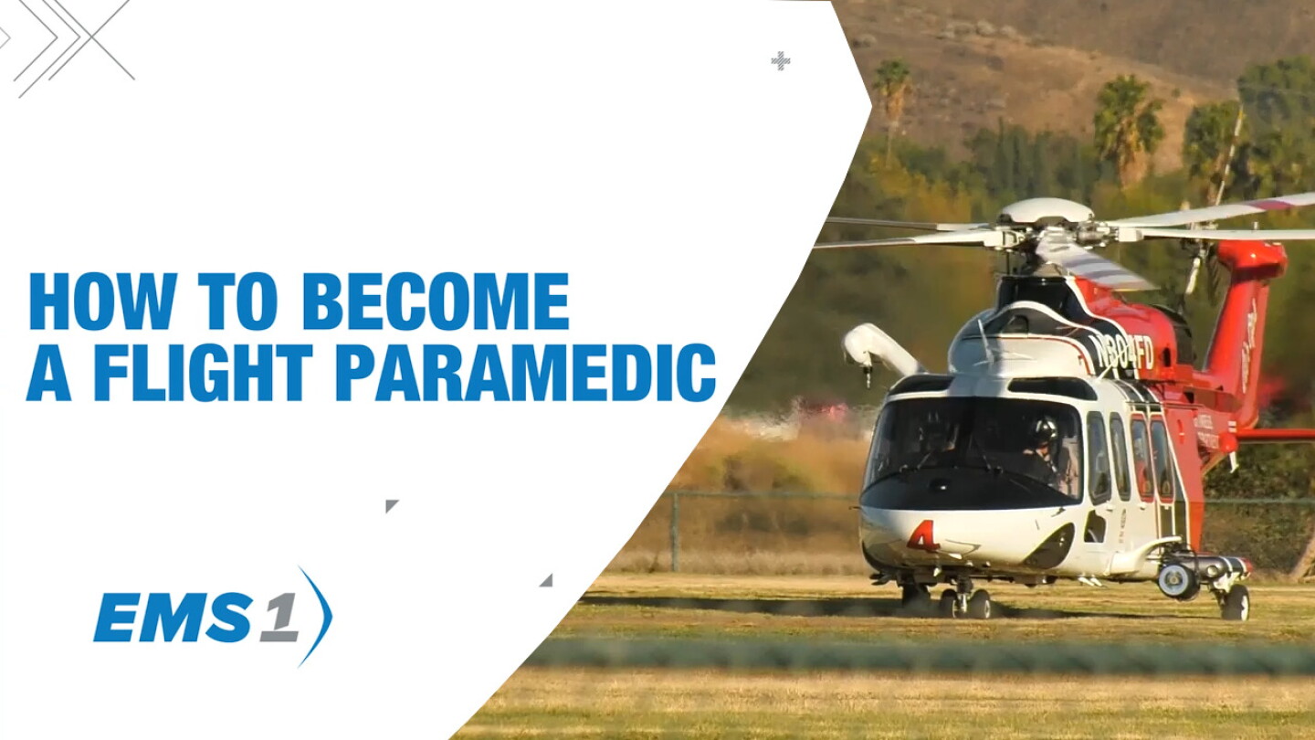 How to a flight paramedic Training, certification, and career path