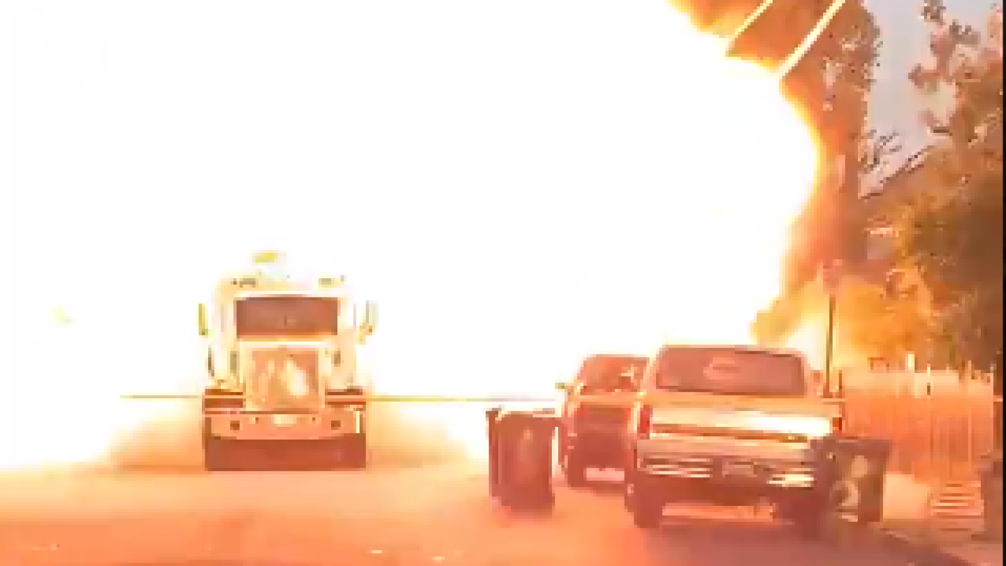 lapd bomb truck explosion