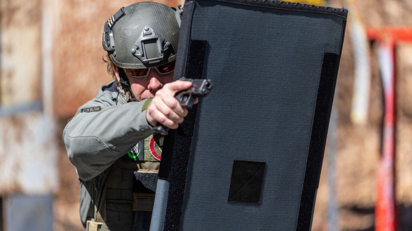 Police Guard Shell Graphene Composites’ GC Patrol Shield helps close the gap in officer safety