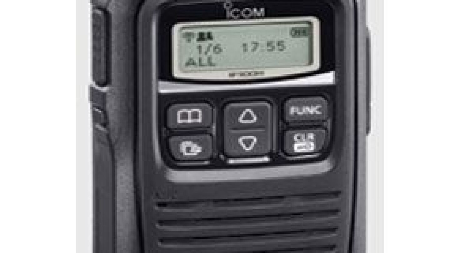 Icom American introduces new radio and radio system