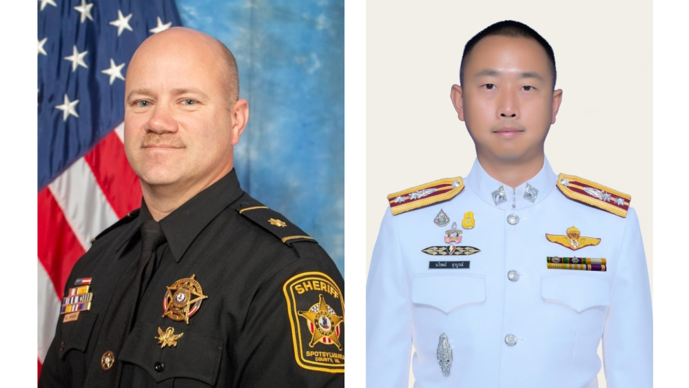 Major Delbert Myrick, Police Lieutenant Colonel Narote Yuvaboon