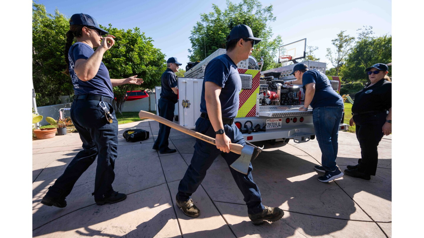 $10M lawsuit divides Calif. community fire brigade over donations, leadership