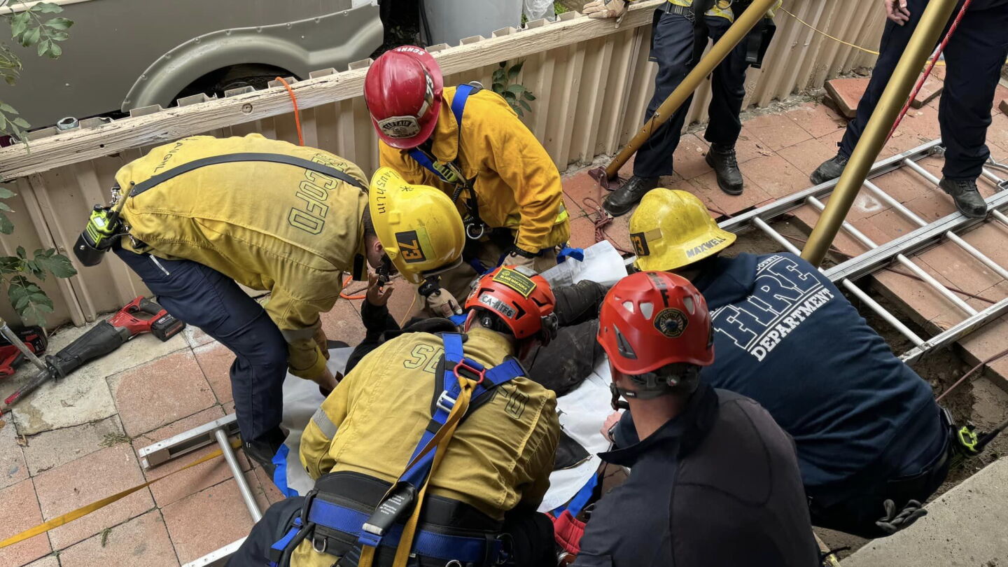 Calif. FFs, USAR team rescue woman trapped in septic tank