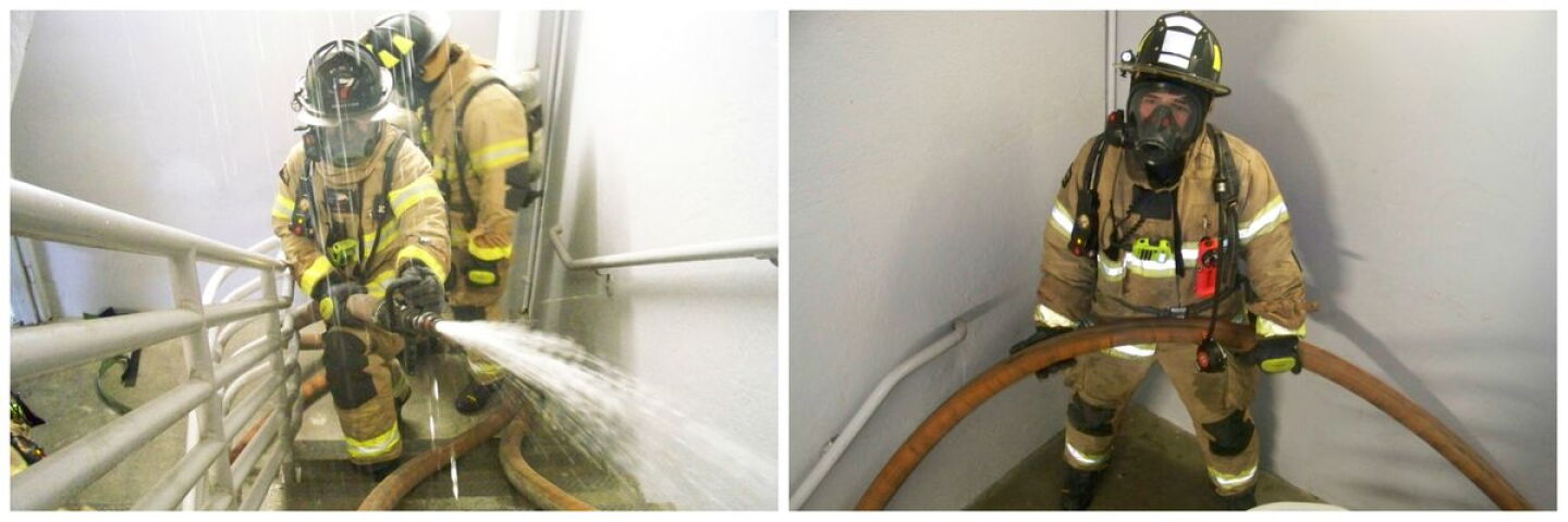 Steaple Rise Firefighting High-rise and mid-rise firefighting: Fire attack and stairwell operations