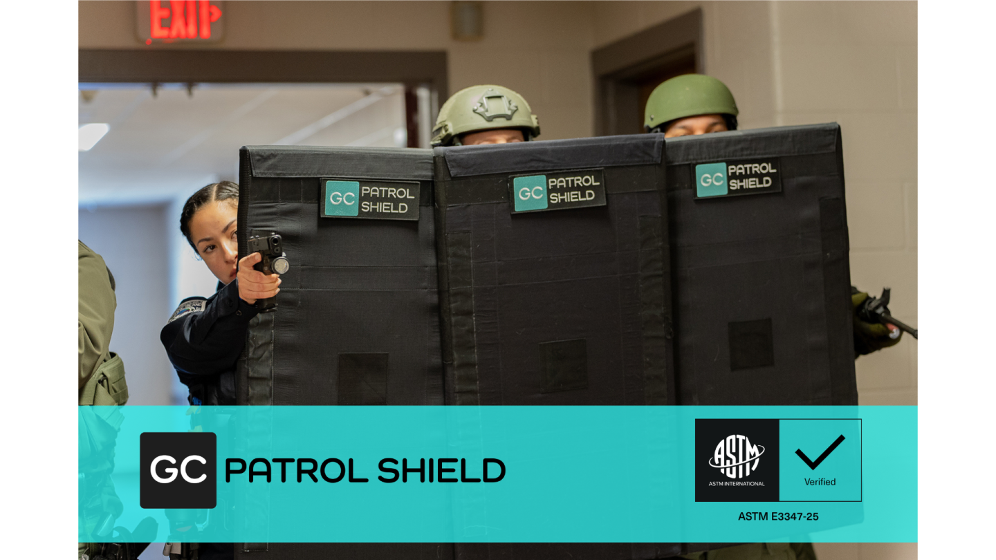 Police Guard Shell GC Patrol Shield is first rifle-rated shield to pass ASTM ‘real-world ...