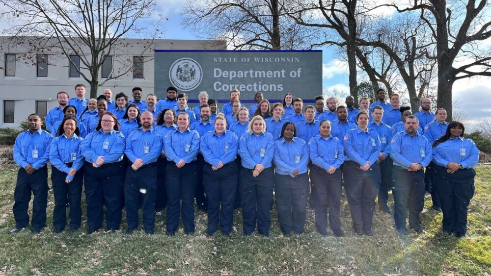 Wisconsin Doc Sign Photo of the Week: Wis. DOC graduates new class of COs