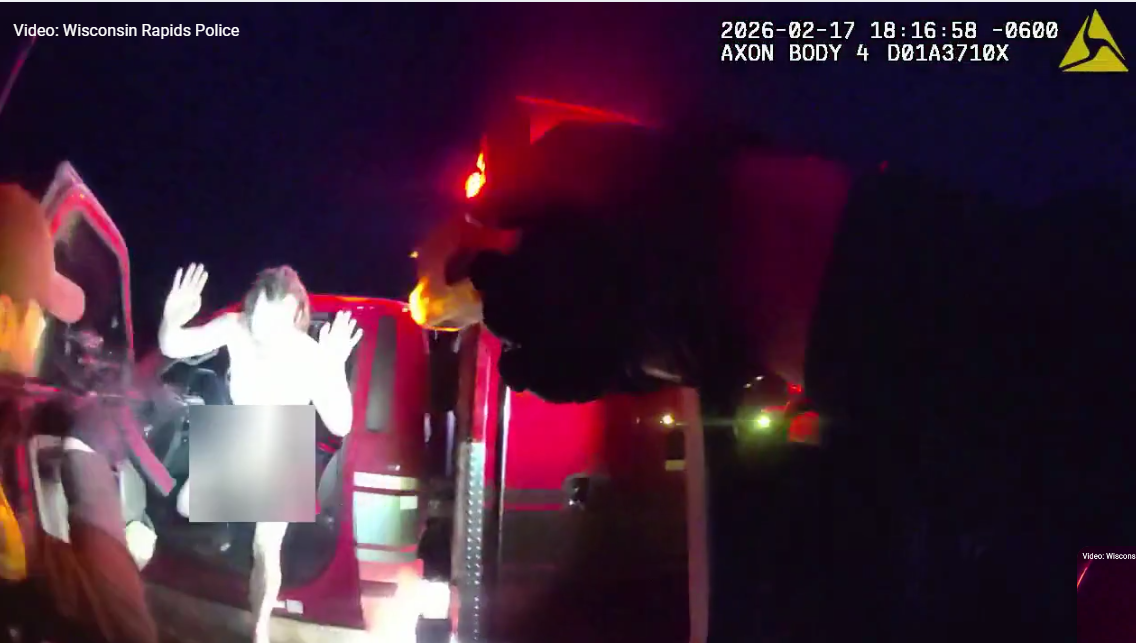Video of police chase of man who stole Wisconsin Rapids ambulance Puncturing the Pursuit: