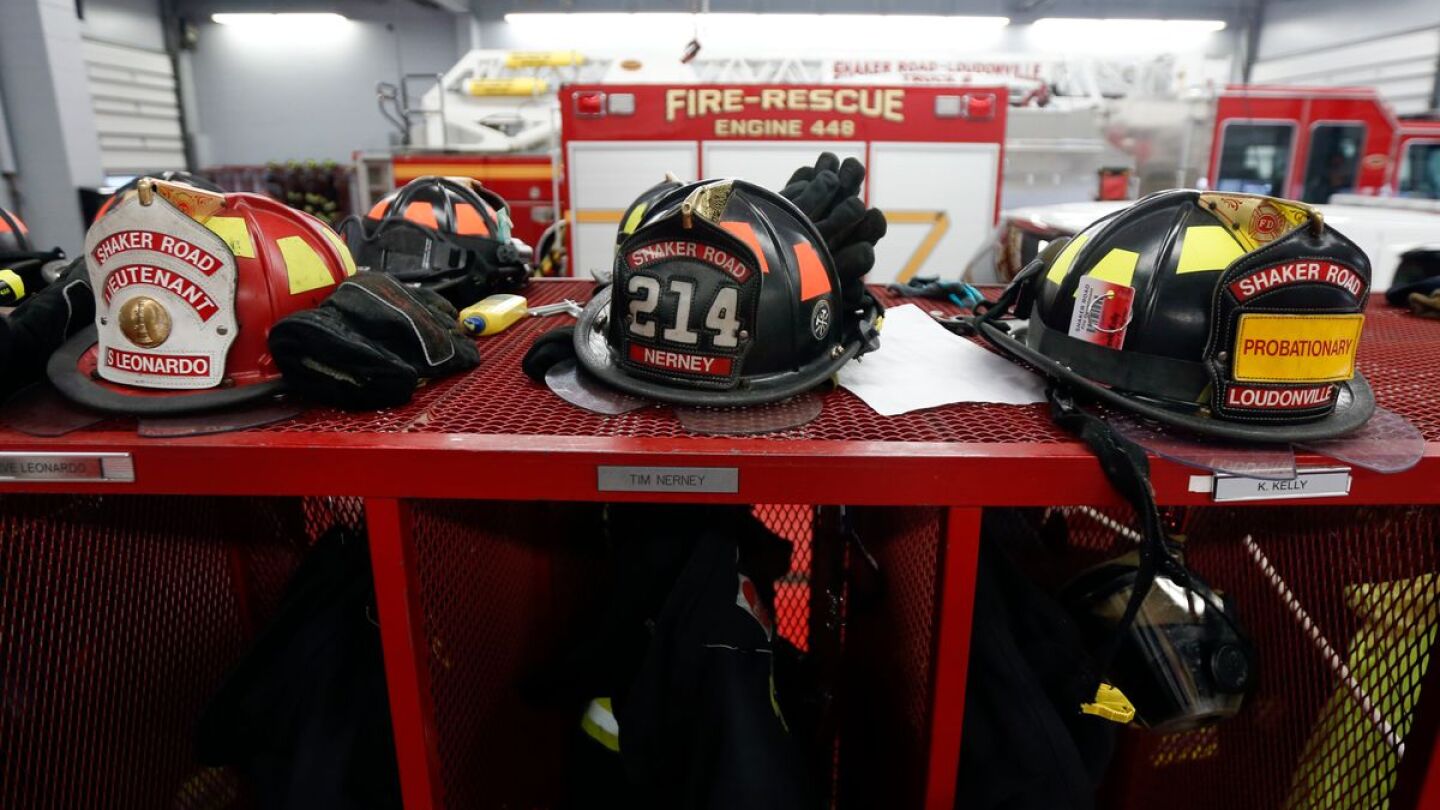 Firefighter helmets