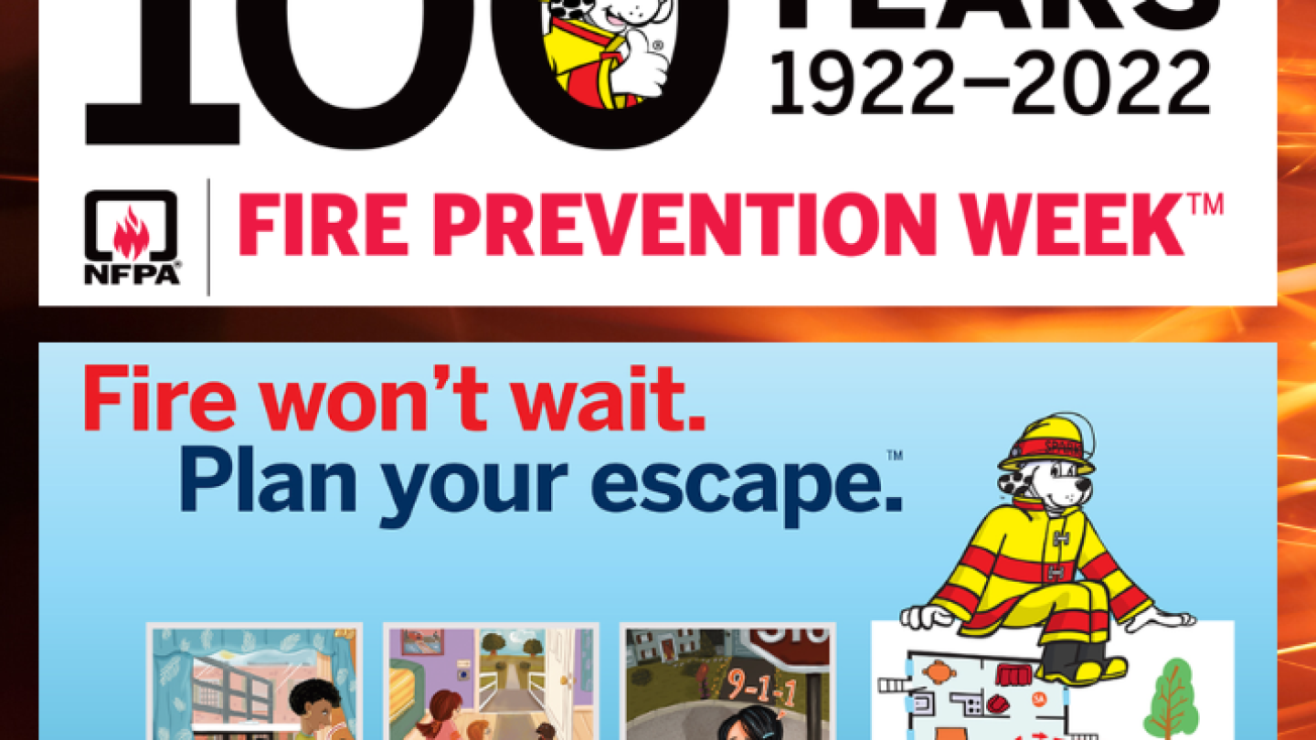 Fire Week Copmitation Fire Prevention Week: 100 years of fire safety messaging
