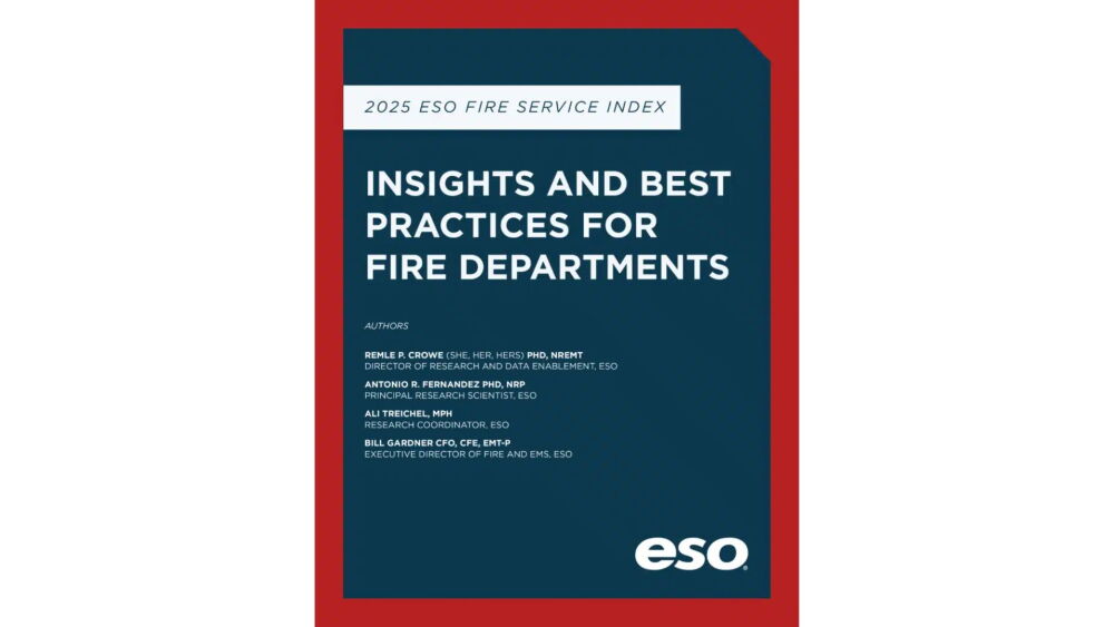 Eso Fire Rms ESO releases 2025 Fire Service Index highlighting impact of nationwide ...