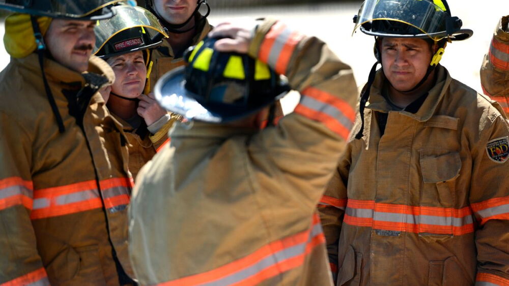 Firefighter Lead By Example Three steps to collaborative fire service leadership