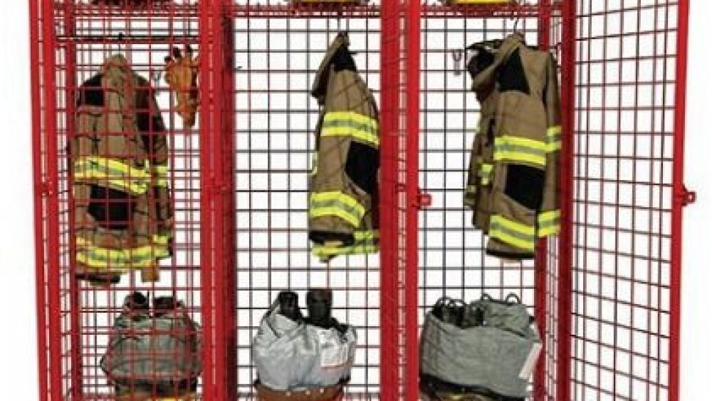 Beyond a hook or nail: An evolution in firefighter gear storage