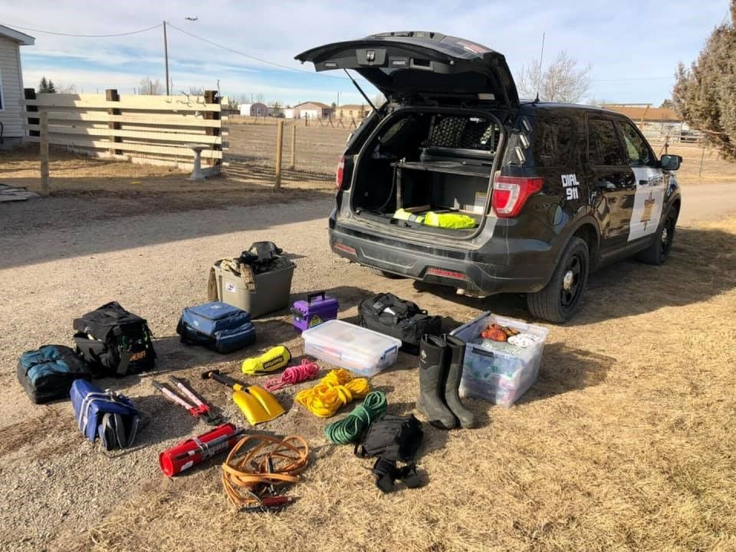 Law Enforcement Rural Operations What equipment do rural police carry in their patrol vehicles?