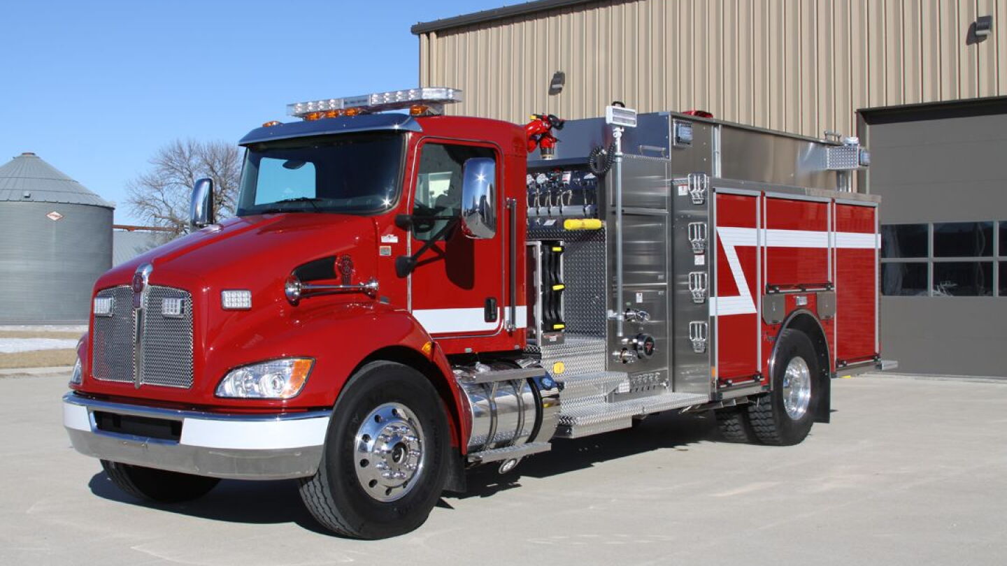 Toyne Engine Taking up the mantle of Engine #1: West Pulaski Fire Dept. accepts ...