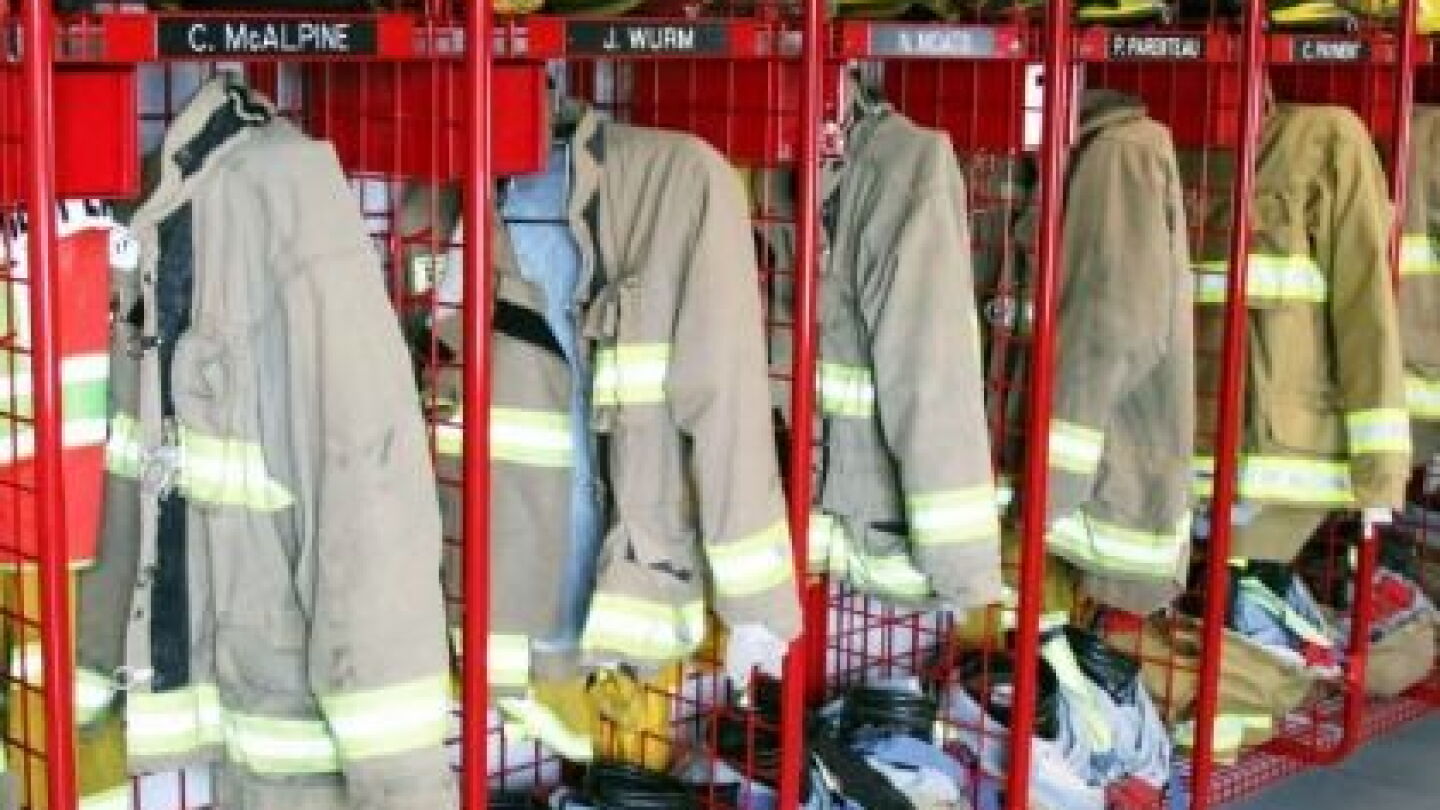 Wire Racking Fire Gear 8 reasons to choose GearGrid storage | FireRescue1.com