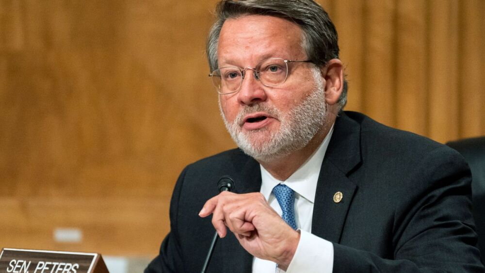 sen gary peters pfas act associated press photo