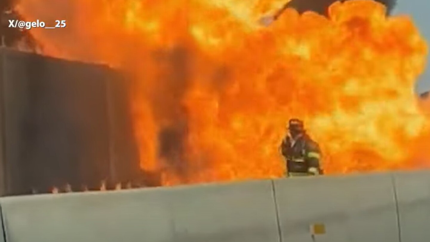 Fire Code Research Fatal tractor-trailer fire, explosion shuts down N.J. highway