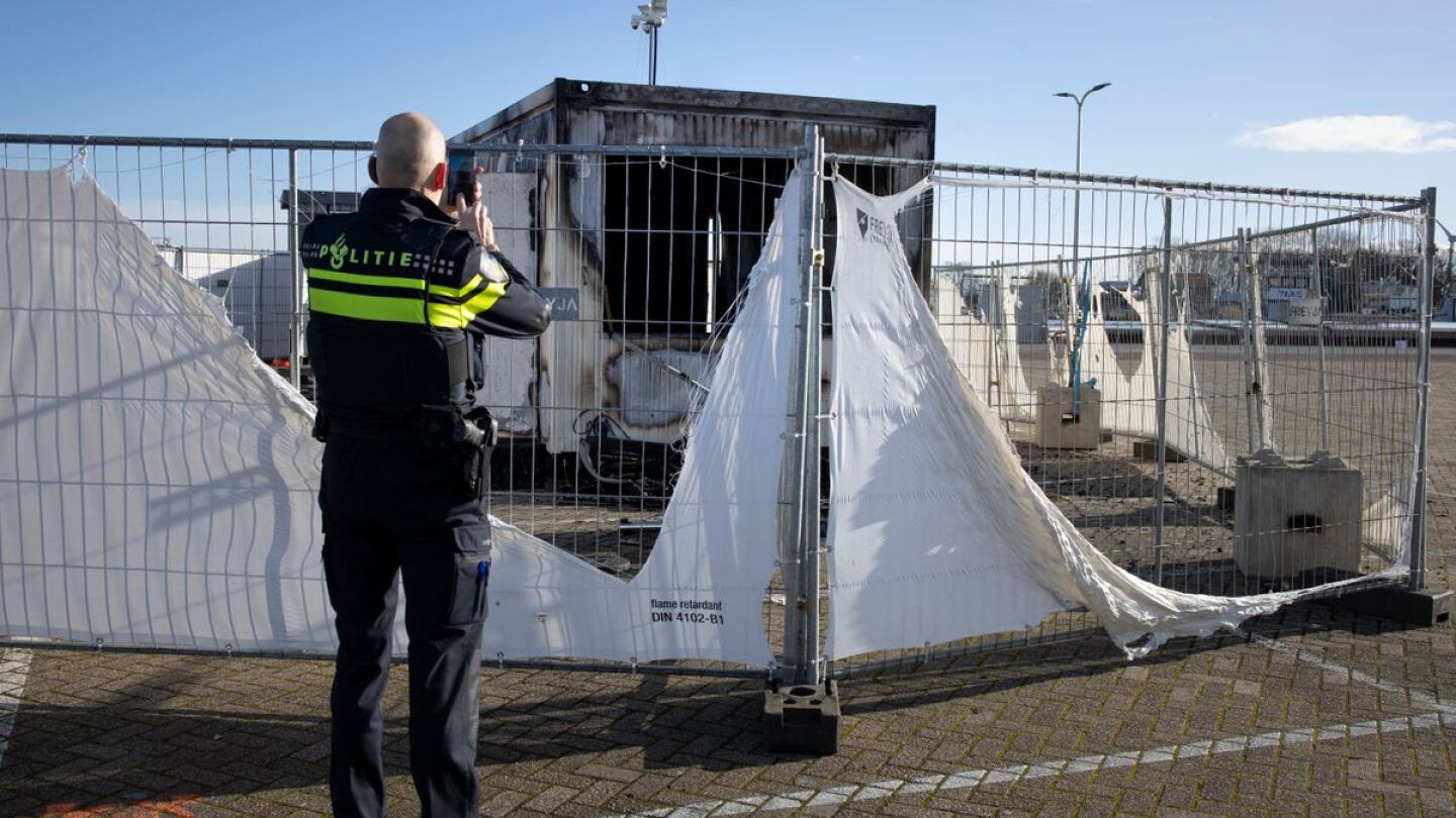associated press attacks on healthcare workers pandemic netherlands fire