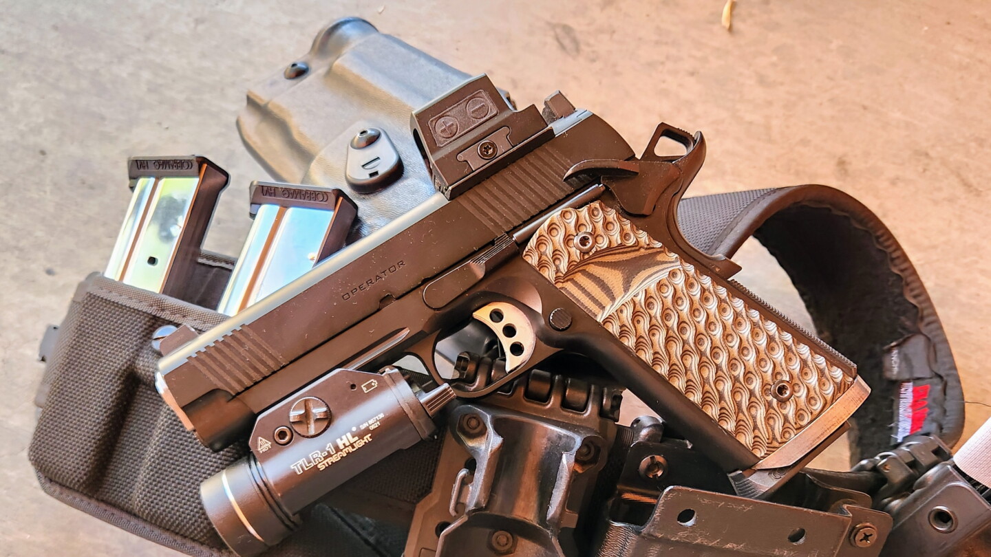 Springfield Operator Aos Rmr Springfield Armory's 1911 Operator 4.25 AOS review: Optic-ready 9mm ...