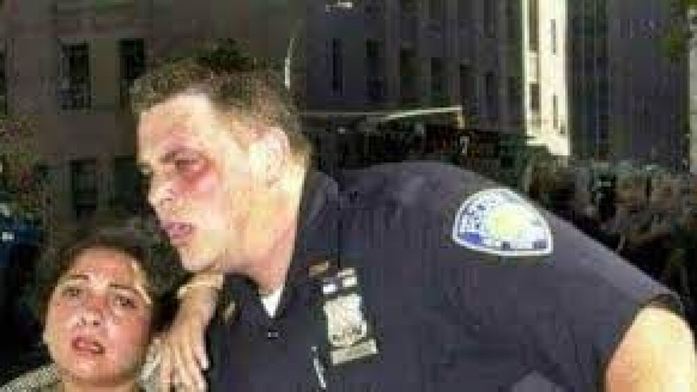 Widow learns identity of woman her officer husband saved on 9/11