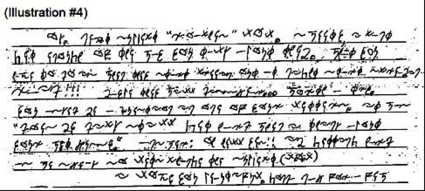 How corrections officers can decipher written gang codes