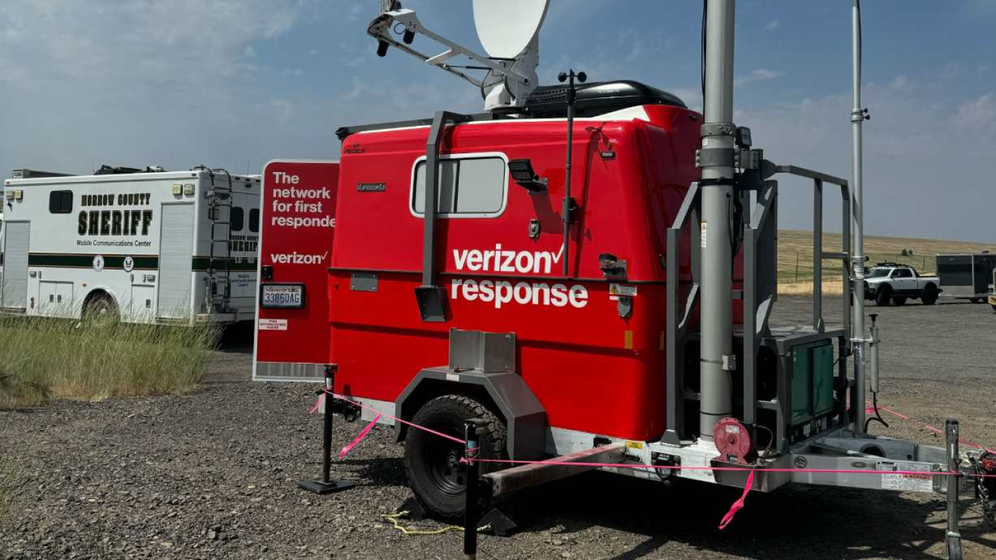 Verizon Frontline supports wildfire response efforts in Oregon and ...