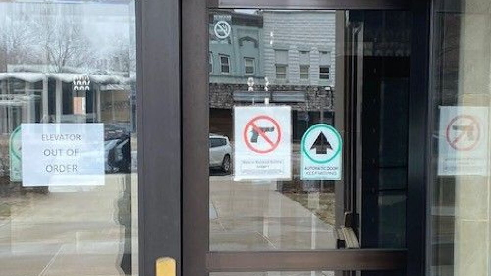 Courthouse Security Signage Why the current state of court security is cause for concern
