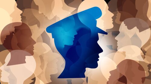 Police officer community policing