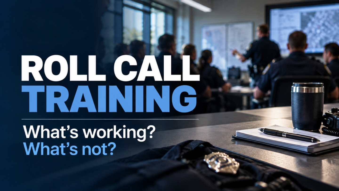 Exercise Control Training How does your agency use roll call for training?
