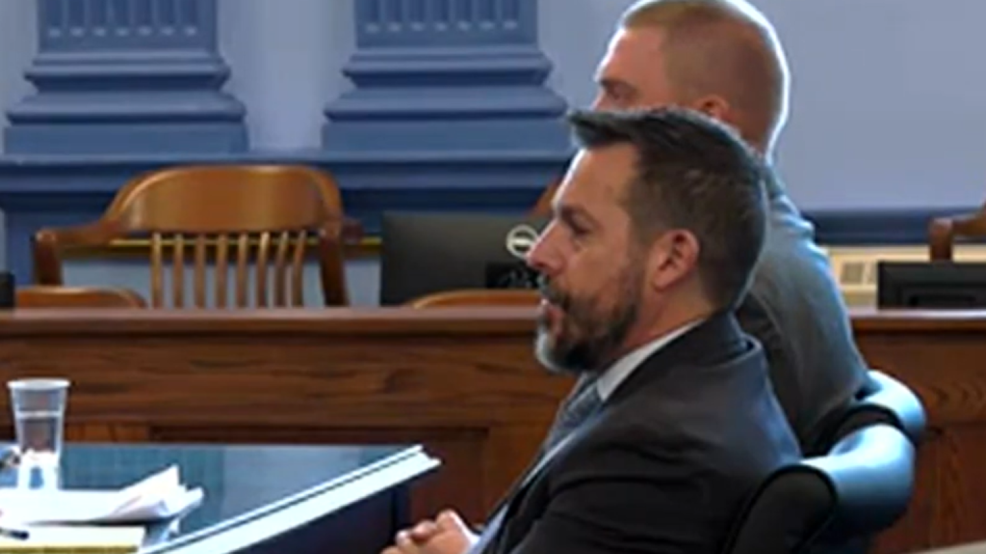 Nathan Weeks Inmate Corrections officer Nathan Palmer testifies Jonah Levi stomped inmate ...