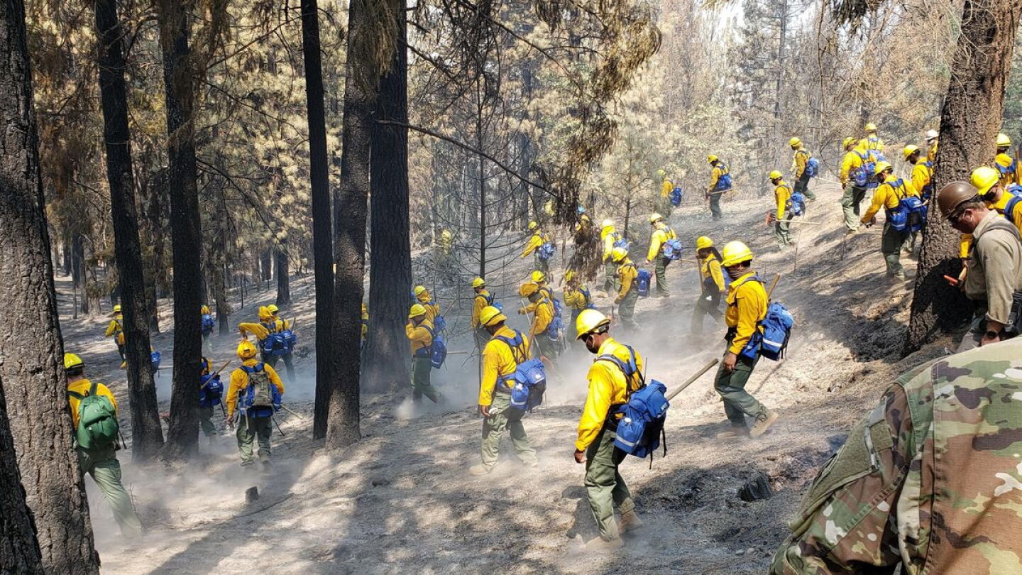 California Complex Fire August Complex now California's largest-ever wildfire