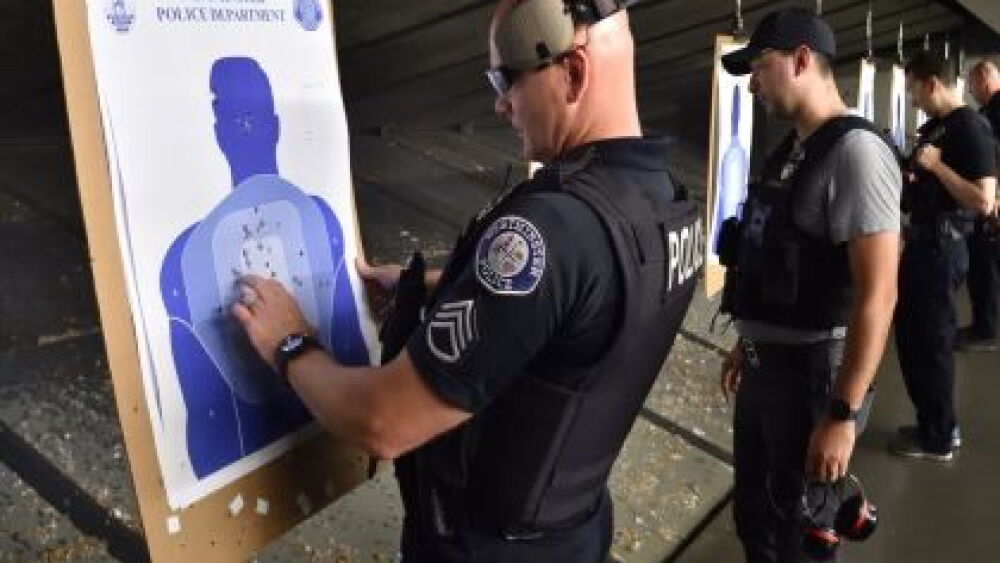 Police Training Rounds Scenario-based training keeps officers' skills sharp