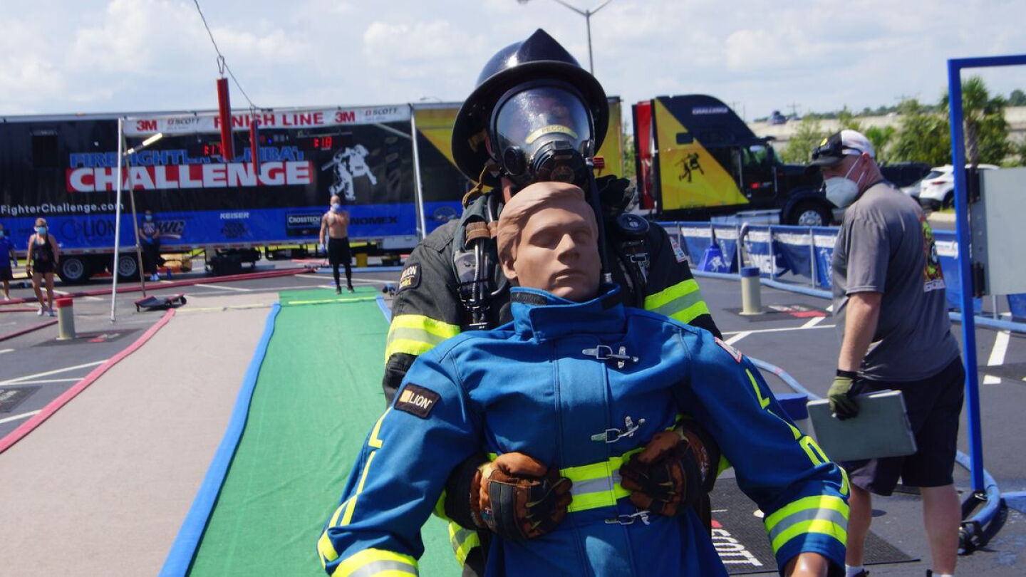 Firefighting Challenge Firefighter Combat Challenge: Toughest 2 Minutes in Sports