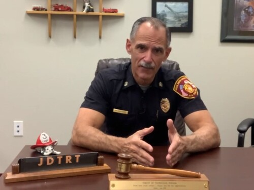 What are the firefighter ranks?