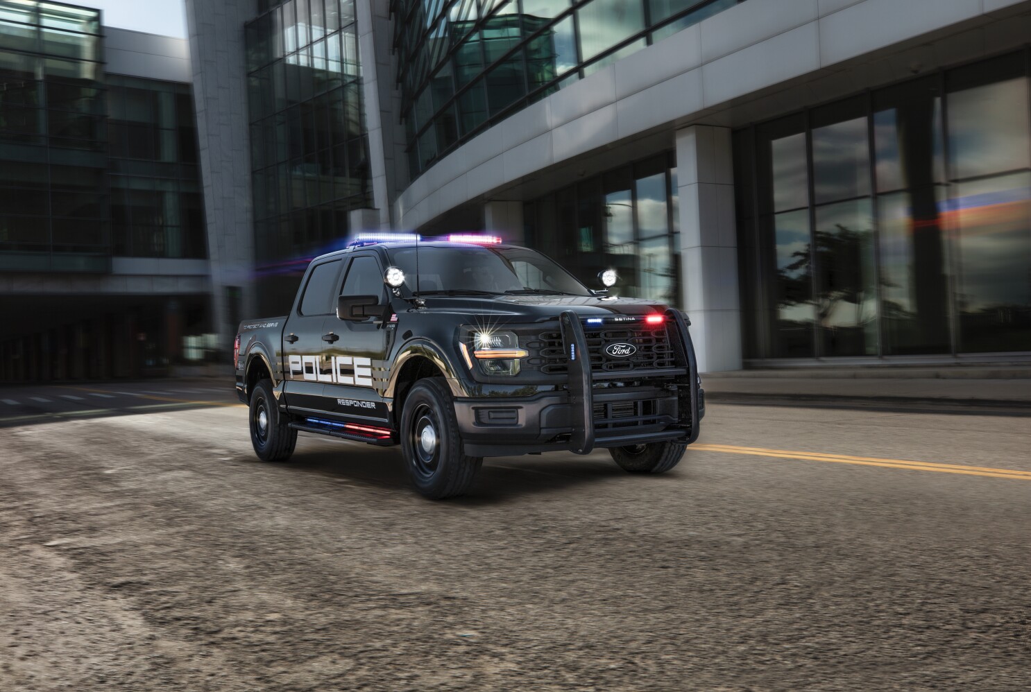 2024 Ford F-150 Police Responder pursuit-rated pickup truck