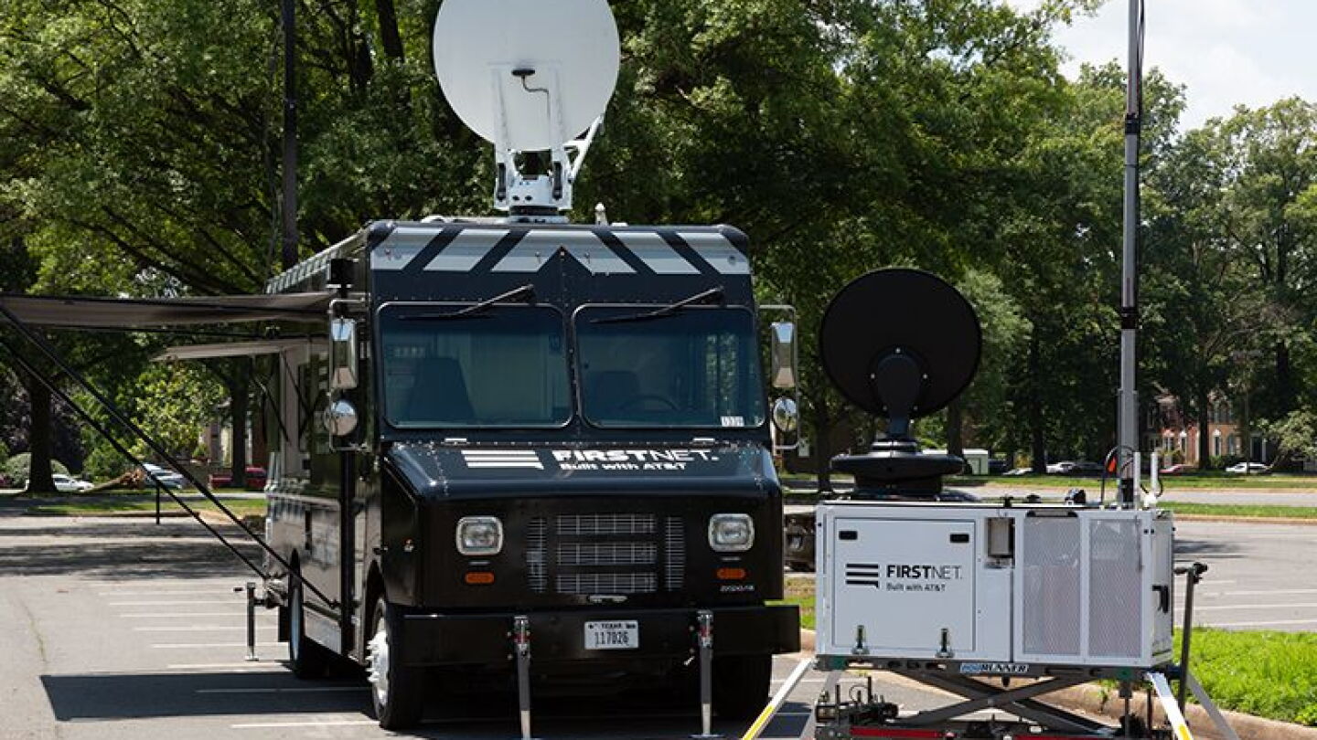 Deployable Network FirstNet expands fleet of deployable network assets for first responders