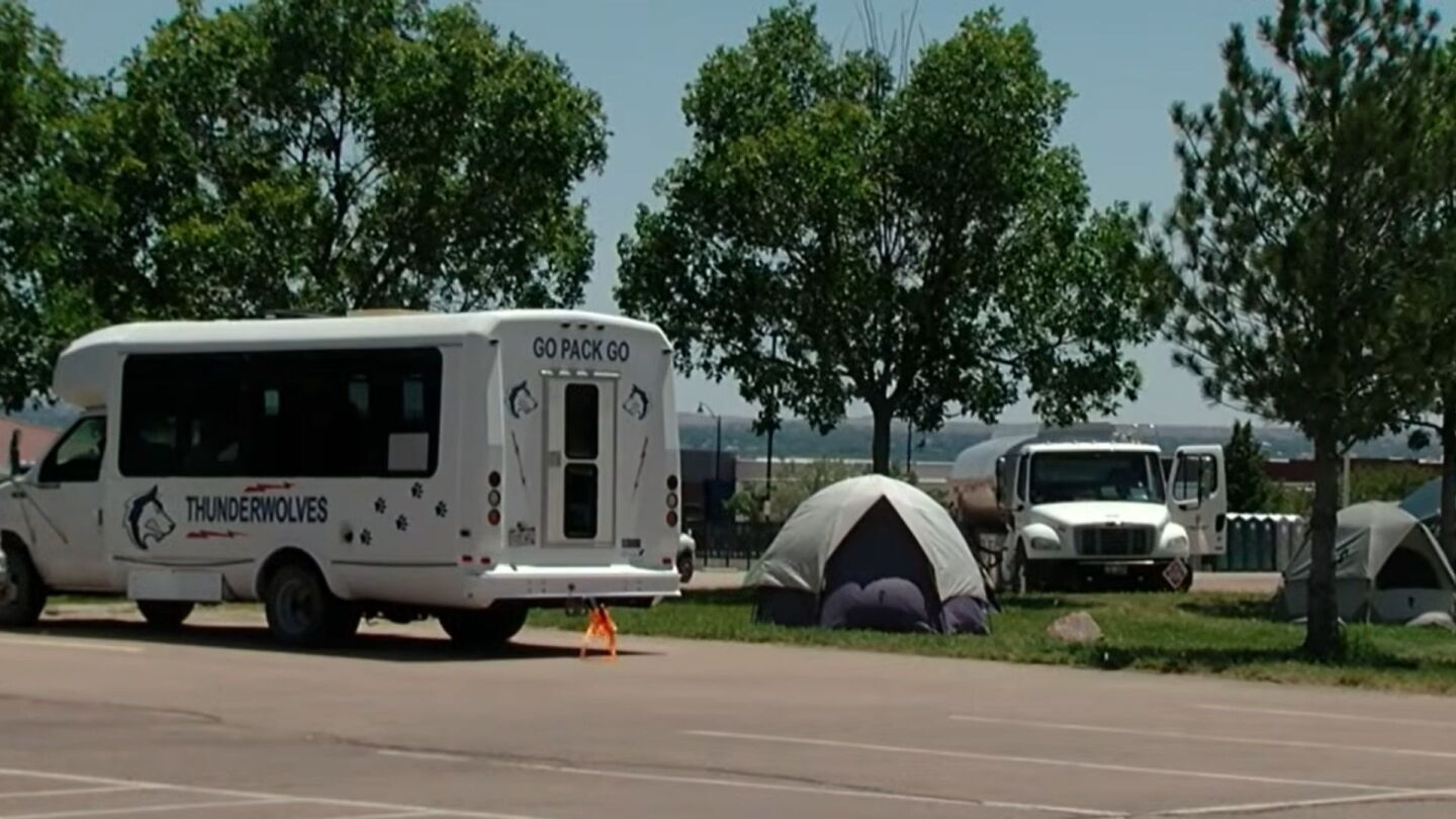 Colo. university transforms into base camp for wildland firefighters