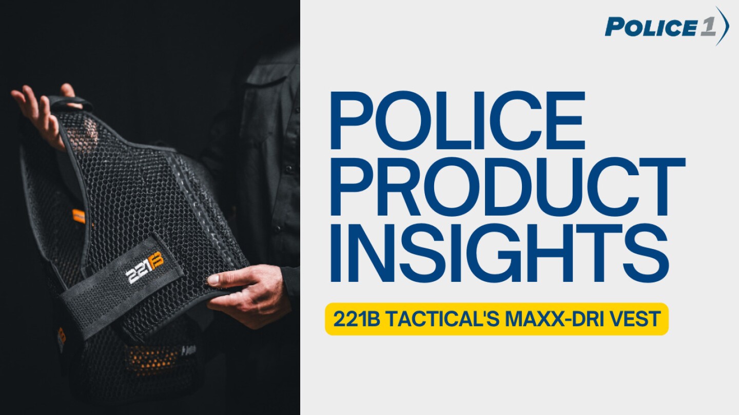 Police product insights: 221B Tactical's Maxx-Dri Vest